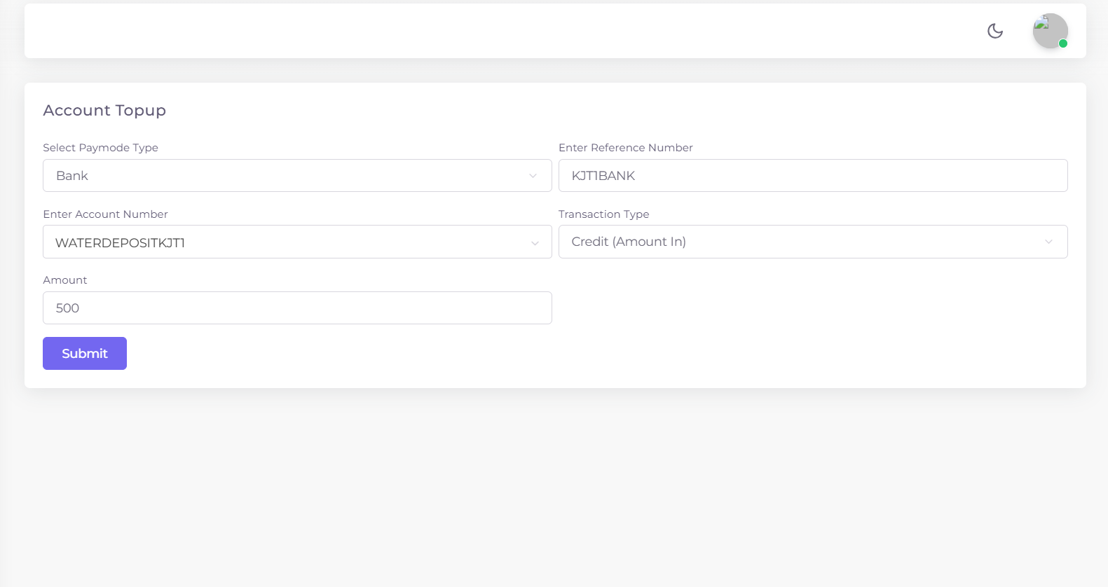 Kejarent Make Payment Page